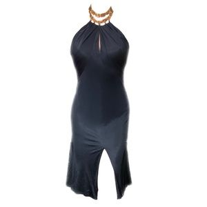 Sold vintage Versace Greca hardware dress